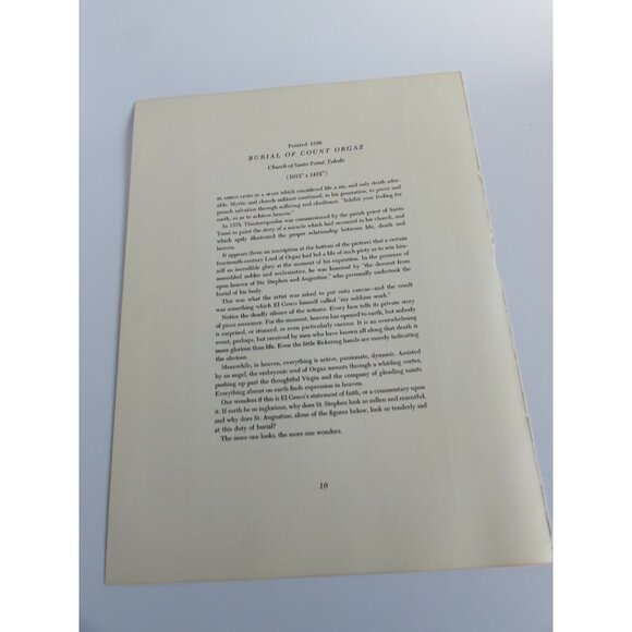 Vintage El Greco Print Holy Trinity 528434 - Picture 5 of 6